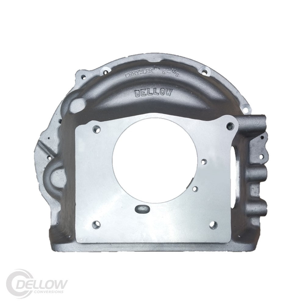 Chrysler Hemi 6 to OEM BW 4sp Belhousing ( long input )